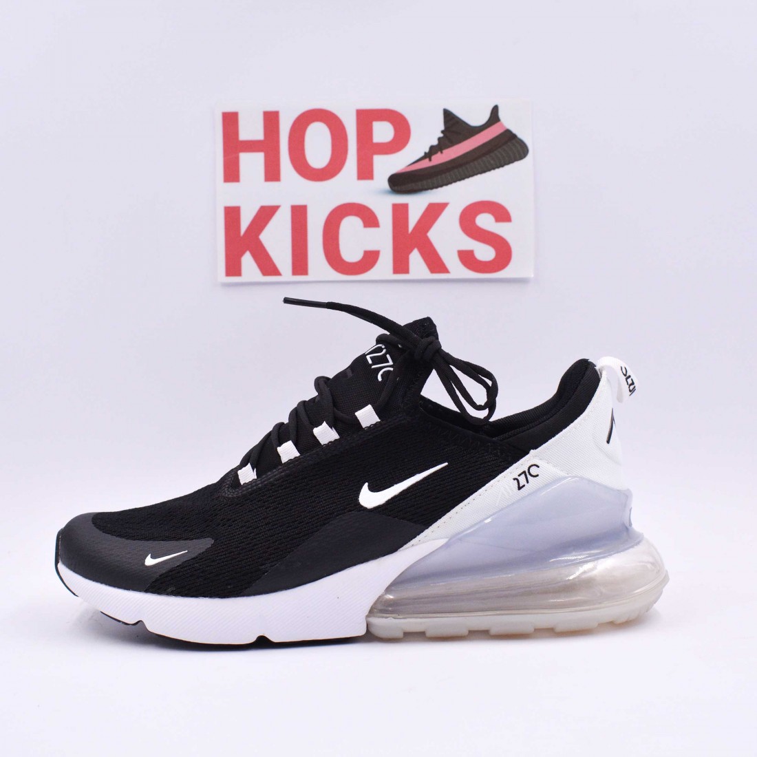 nike air max 270 black white pure platinum